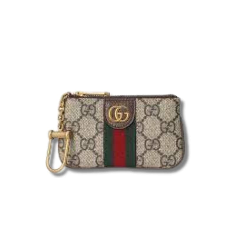 Gucci Ophidia Key Case Supreme Canvas Beige For Women 4.9in/12.5cm 671722 96IWG 8745