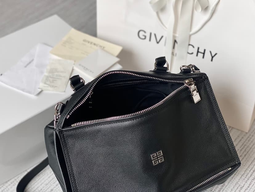 Givenchy Medium Pandora Bag Black/White For Women 12.6in/32cm