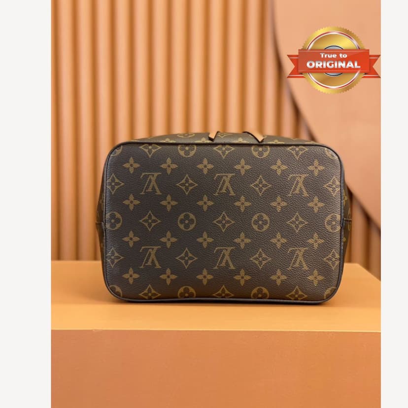 [True-to-ORIGINAL] Louis Vuitton NeoNoe MM Brown For Women 26cm / 10.2in M44887