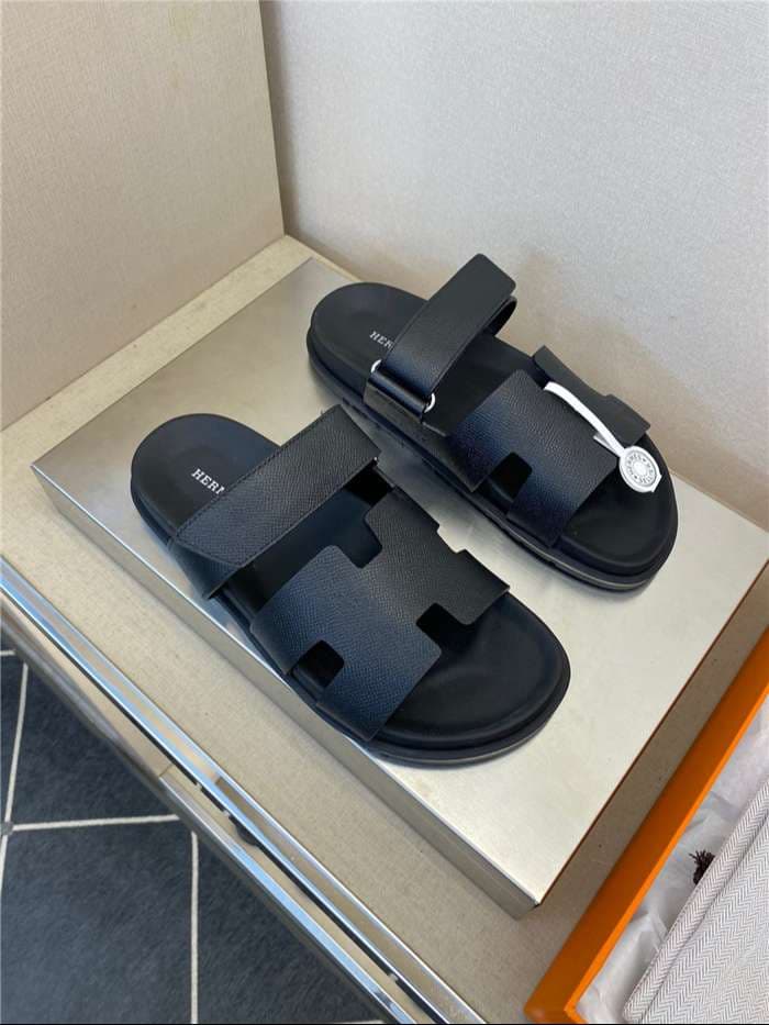 Hermes Chypre Sandal Black For Women