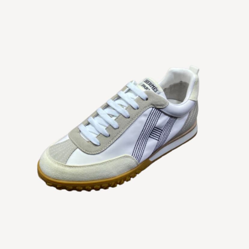 Hermes Boomerang Sneaker White For Men