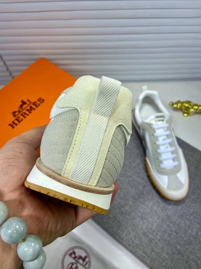 Hermes Boomerang Sneaker White For Men