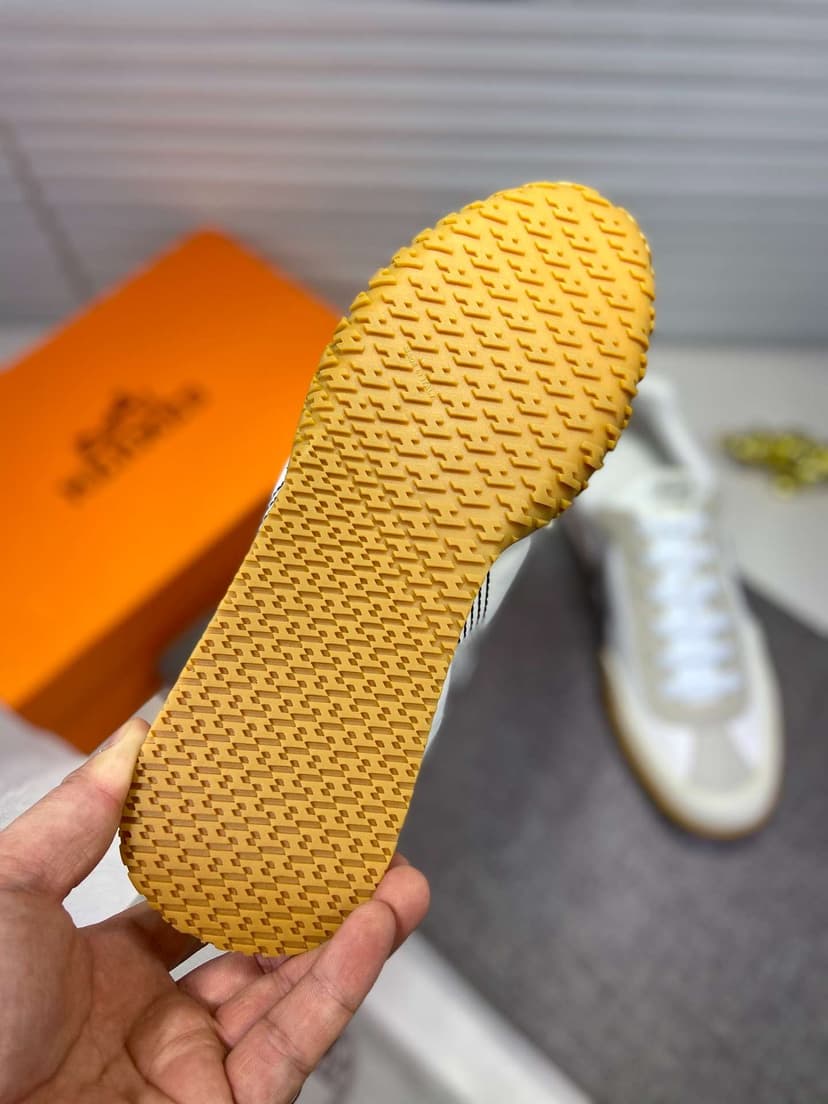 Hermes Boomerang Sneaker White For Men