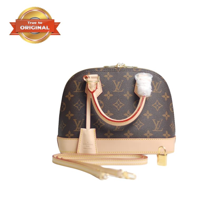 [True-to-ORIGINAL] Louis Vuitton Alma BB Monogram Canvas Beige For Women 9.2in/23.5cm LV M53152