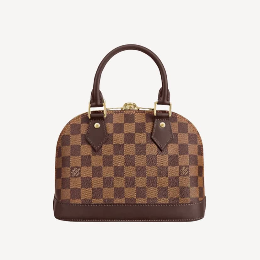 Louis Vuitton Alma BB Damier Brown For Women 9.3in/23.5cm LV N41221