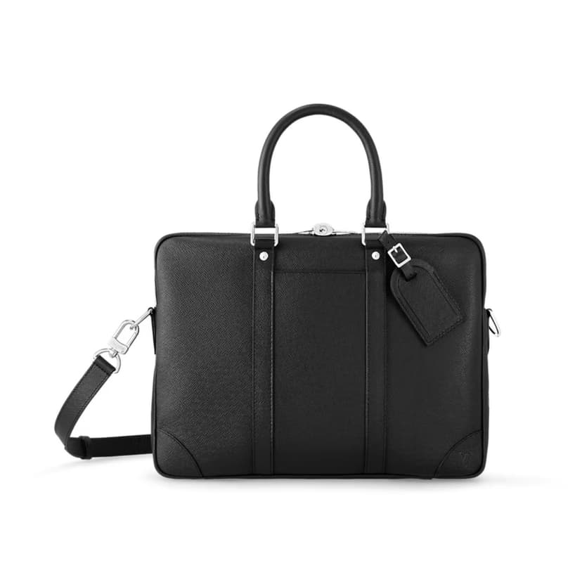 Louis Vuitton Porte-Documents Voyage PM Black For Men 36.5cm / 14.4in M30925