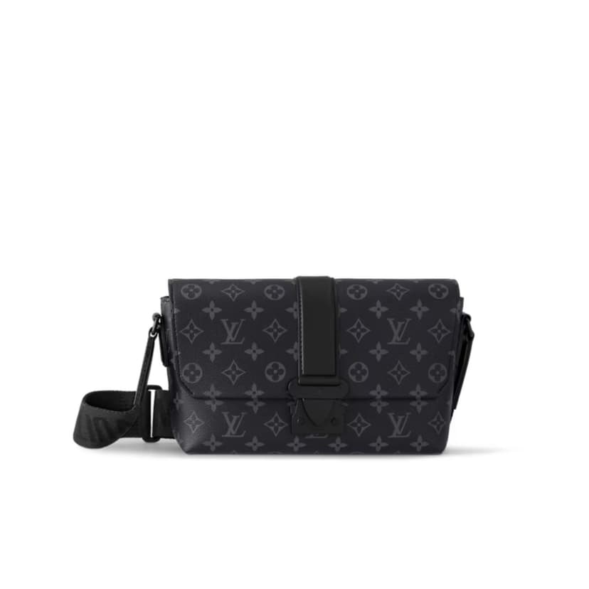 Louis Vuitton S-Cape Messenger Black For Men 28cm / 11in M46794
