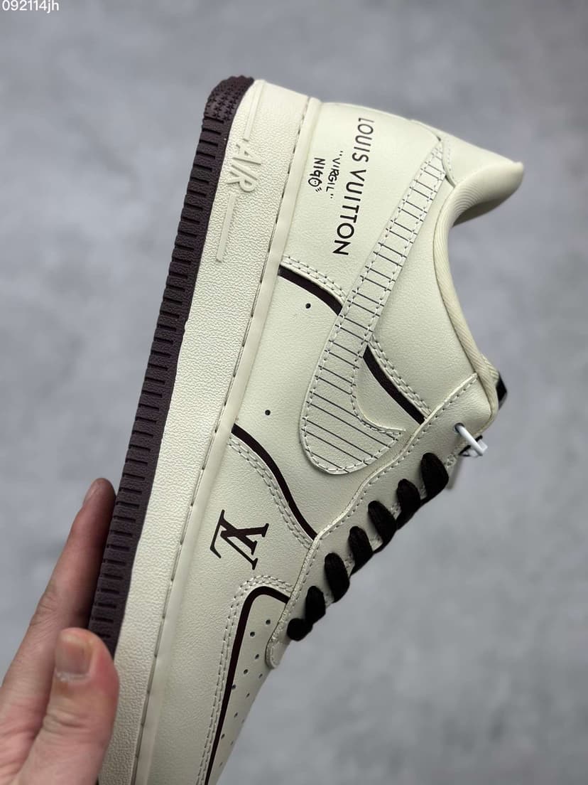 Nike x Louis Vuitton Air Force 1 Low White For Women