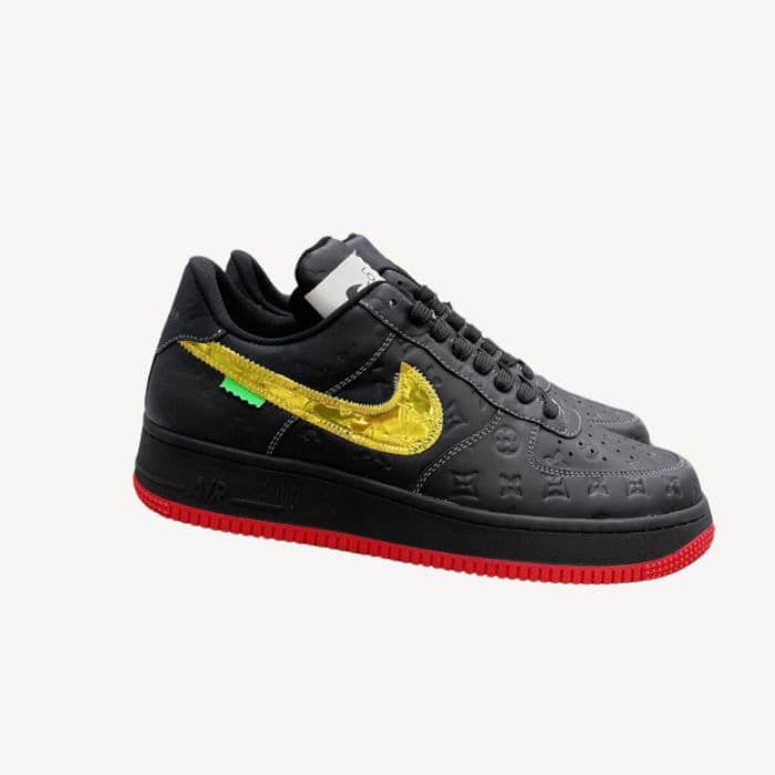 Nike x Louis Vuitton Air Force 1 Low Black For Women
