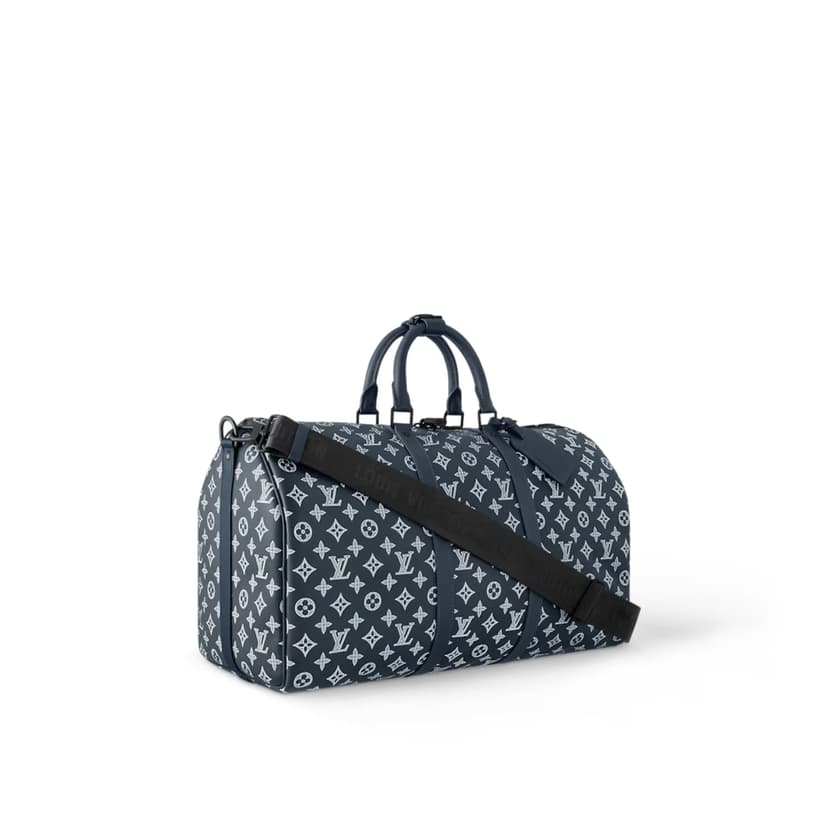 Louis Vuitton Keepall Bandoulière 50 Blue For Men 19.7 Inches/ 50 Cm M24953
