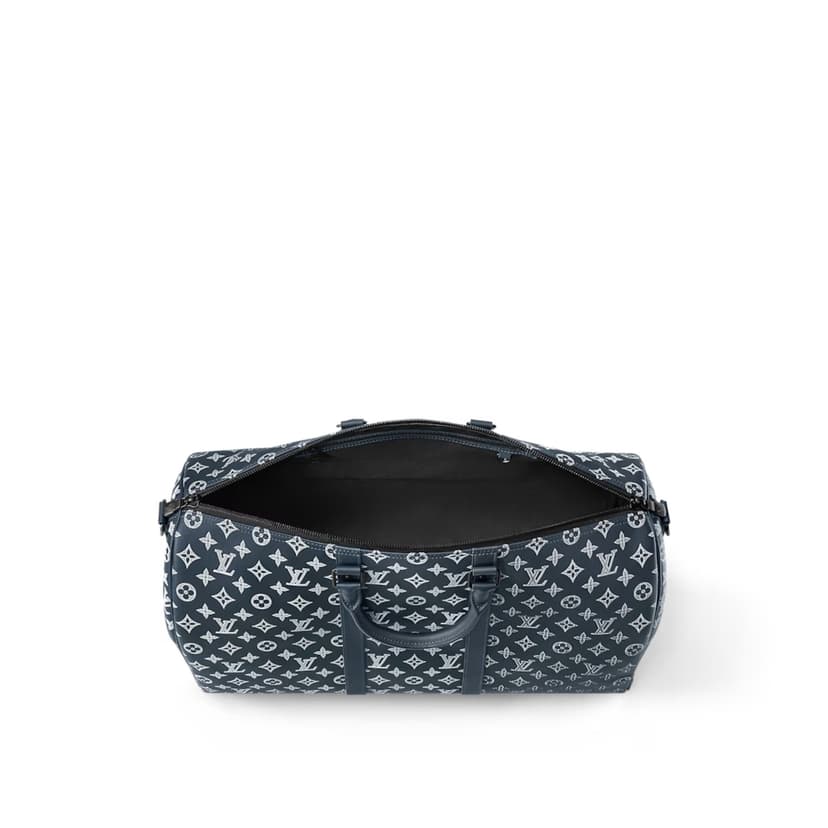 Louis Vuitton Keepall Bandoulière 50 Blue For Men 19.7 Inches/ 50 Cm M24953