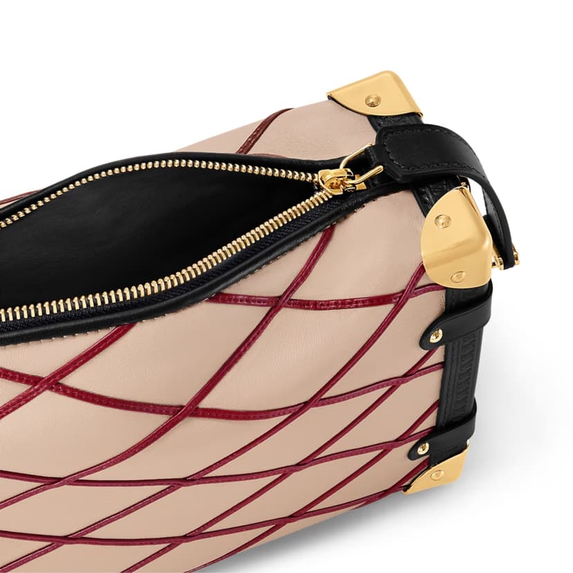 Louis Vuitton Side Trunk MM Beige For Women 8.3 Inches/ 22 Cm M24403