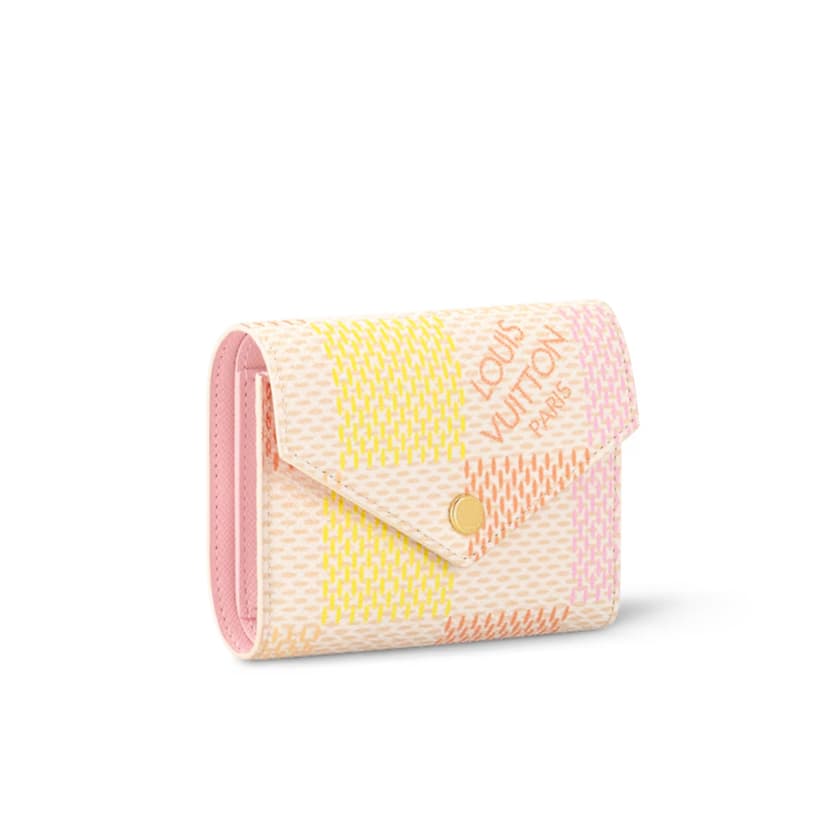 Louis Vuitton Victorine Wallet Pink For Women 4.7 Inches/ 12 Cm N40638