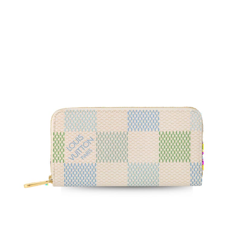 Louis Vuitton Zippy Wallet Green For Women 7.7 Inches/ 19.5 Cm N40748