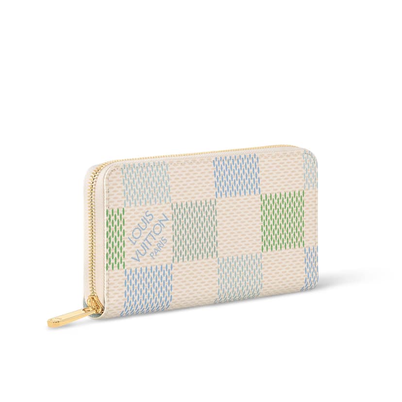 Louis Vuitton Zippy Wallet Green For Women 7.7 Inches/ 19.5 Cm N40748