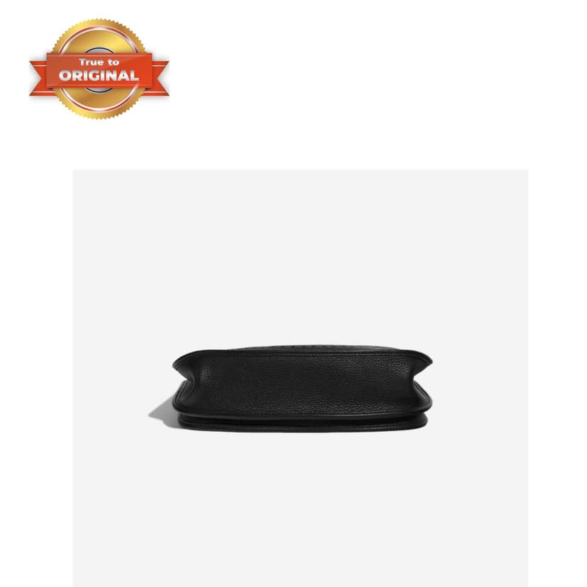 [True-to-ORIGINAL] Hermes Evelyne III 29 Bag Black With Silver-Toned Hardware For Women, Women's Shoulder And Crossbody Bags 11.4in/29cm H056277CK89