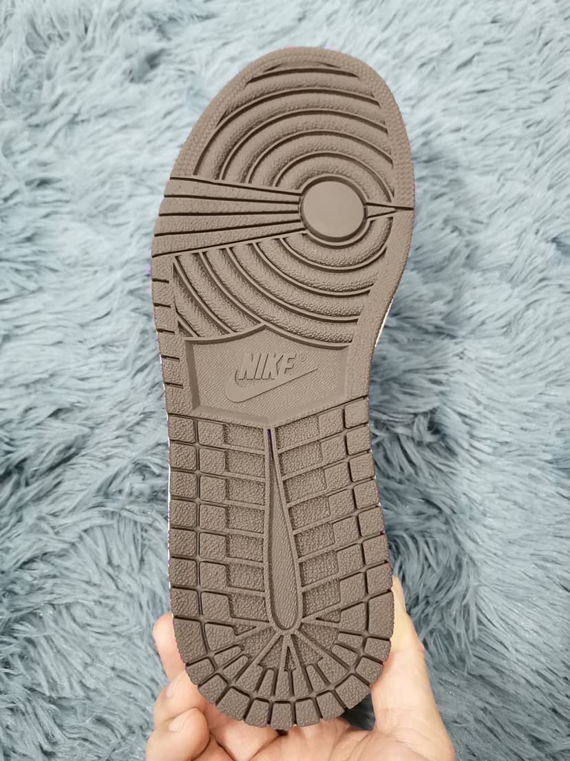 Travis Scott x Air Jordan 1 Low Cactus Jack Brown Sneaker For Women, Women's Shoes