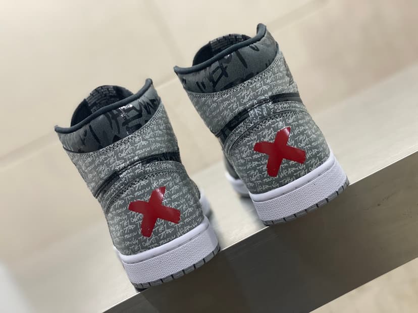 Nike Air Jordan 1 Retro High OG Rebellionaire Black/ White-Particle Grey Sneaker For Women, Women's Shoes