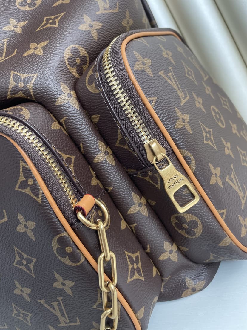 Louis Vuitton Trio Backpack Monogram Canvas By Virgil Abloh For Men, Men's Bags 44cm LV M44658