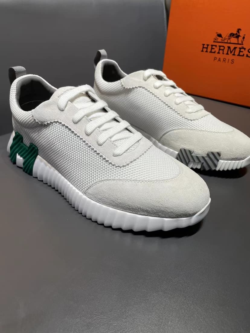 Hermes Bouncing Sneaker Beige For Men