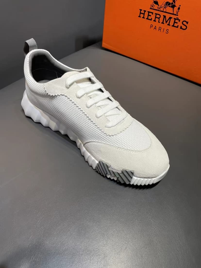 Hermes Bouncing Sneaker Beige For Men