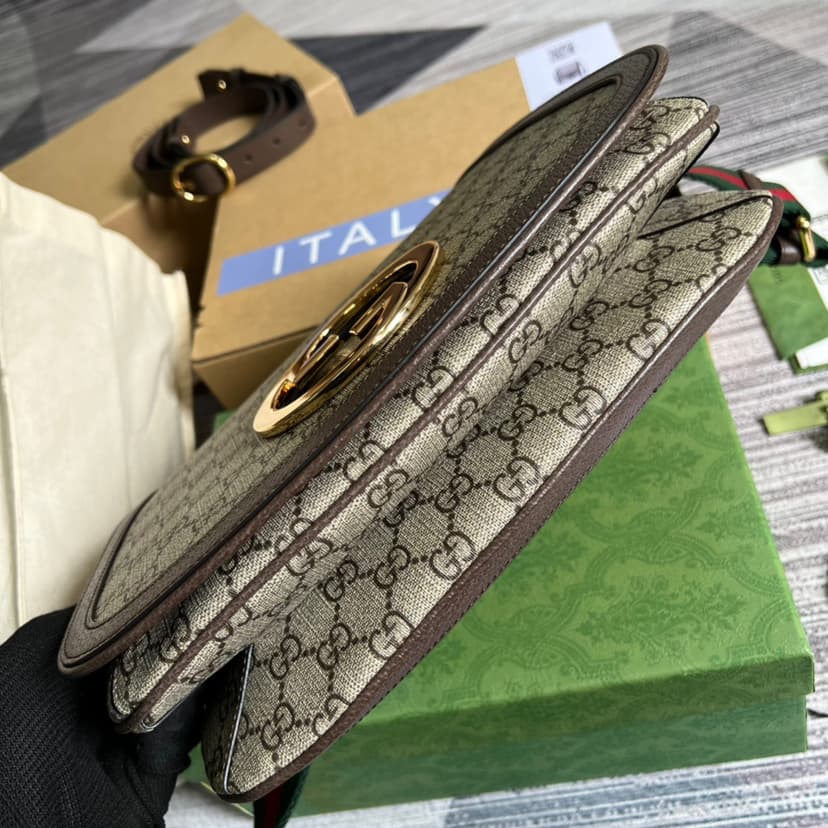 Gucci Blondie Medium Shoulder Bag Beige For Women, Women's Bags 11.4in/29cm GG ?699210 96IWG 8745