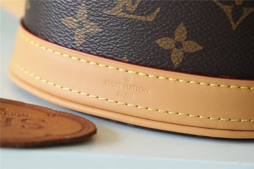 Louis Vuitton Nano Bucket Bag Monogram Canvas Brown For Women Brown 6.7in/17cm LV?