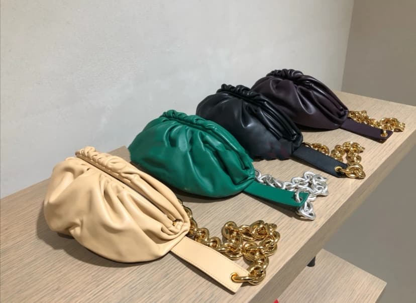 Bottega Veneta Chain Pouch Green, For Women, Women?s Bags 12.2in/31cm