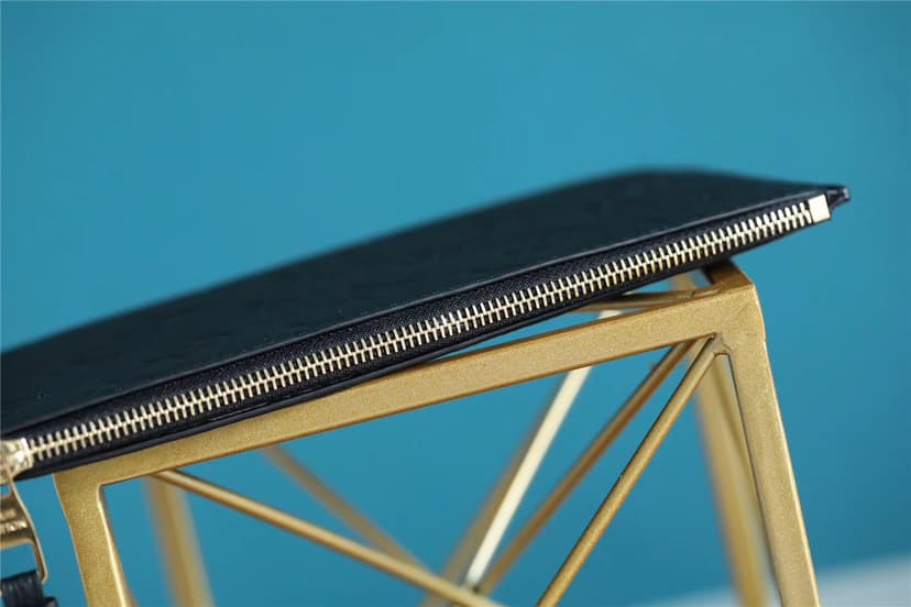 Louis Vuitton Pochette Melanie BB Monogram Empreinte Black For Women, Women's Wallets 7.9in/20cm LV M68712