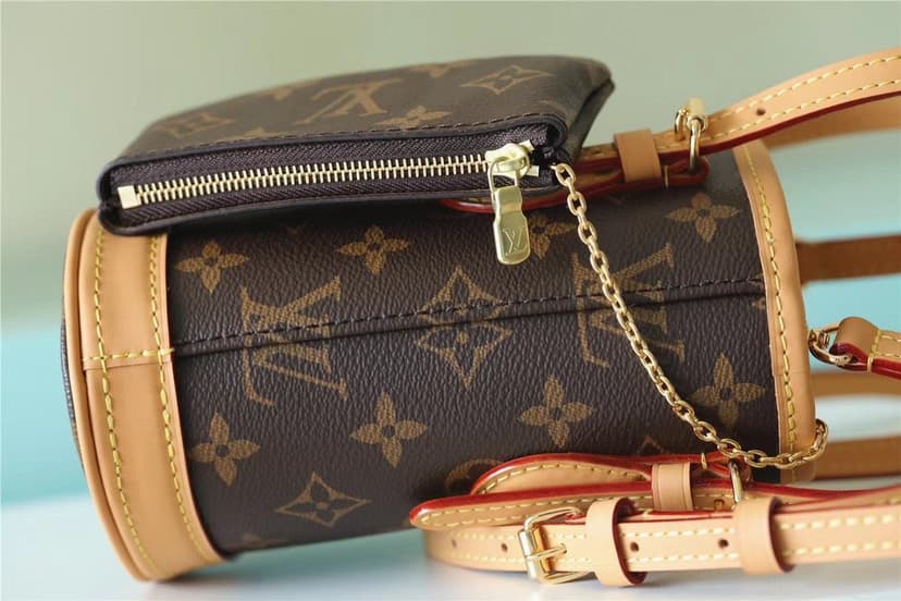 Louis Vuitton Nano Bucket Bag Monogram Canvas Brown For Women Brown 6.7in/17cm LV?