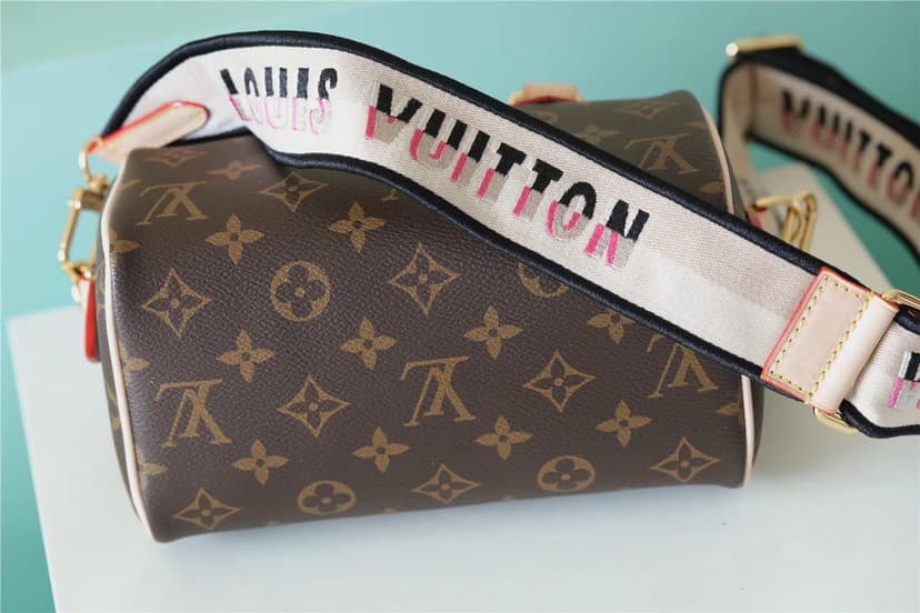 Louis Vuitton Speedy Bandouliere 20 Monogram Canvas Black For Women, Women's Handbags, Shoulder And Crossbody Bags 20cm/7.9in LV M46234