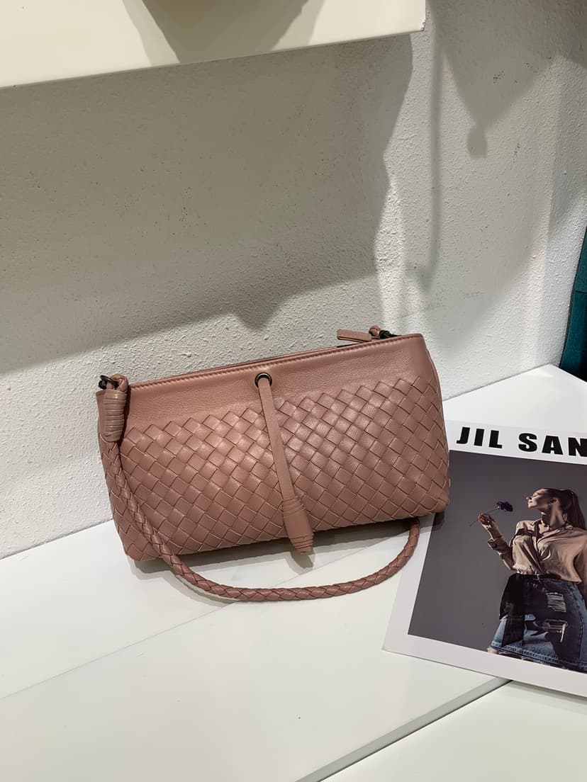 Bottega Veneta Clutch Bag Brown, For Women, Women's Bags 9.8in/25cm