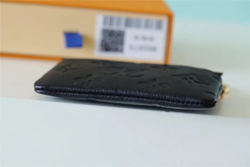 Louis Vuitton Key Pouch Monogram Empreinte Black For Women, Women's Wallets 4.7in/12cm LV M80879