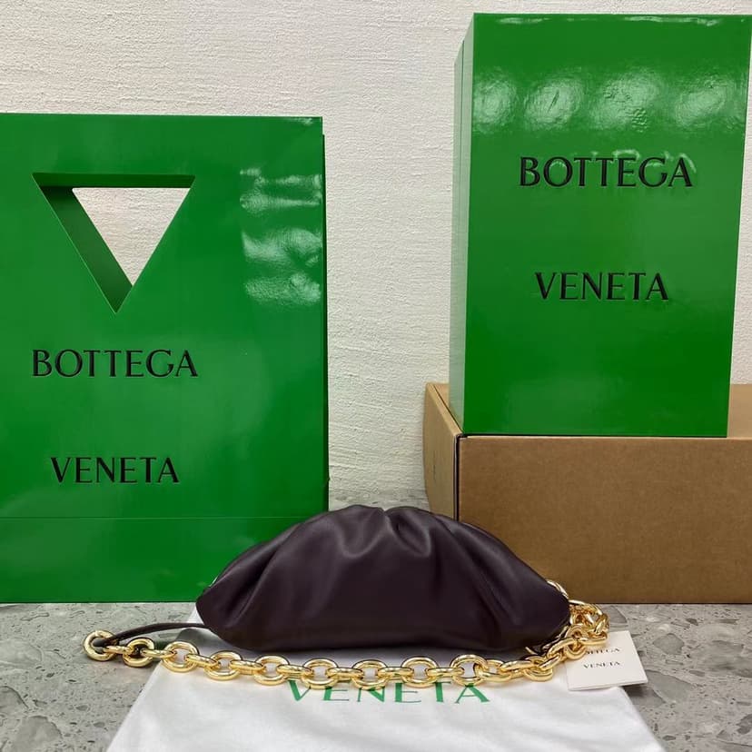 Bottega Veneta Chain Pouch Violet, For Women, Women?s Bags 12.2in/31cm