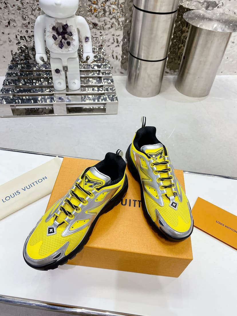 Louis Vuitton Men's LV Runner Tatic Sneaker Yellow For Men LV