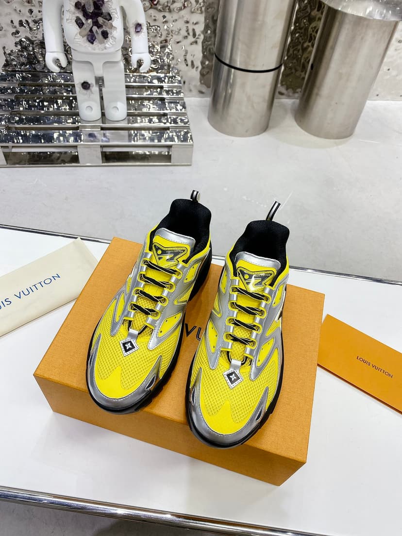 Louis Vuitton Men's LV Runner Tatic Sneaker Yellow For Men LV