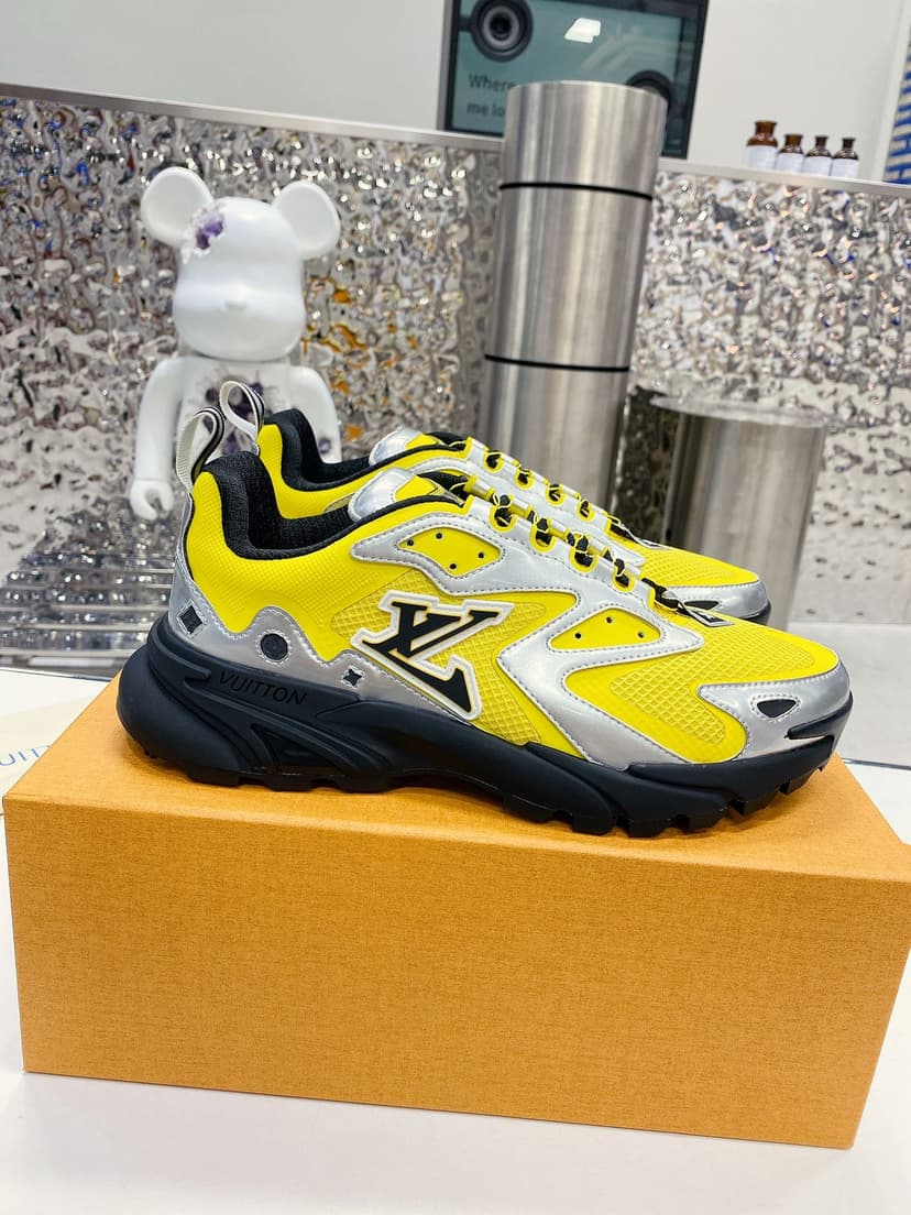 Louis Vuitton Men's LV Runner Tatic Sneaker Yellow For Men LV
