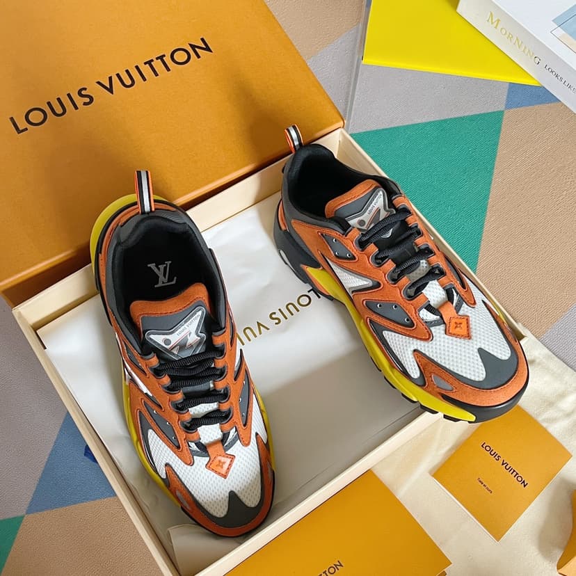 Louis Vuitton Men's LV Runner Tatic Sneaker Orange For Men LV