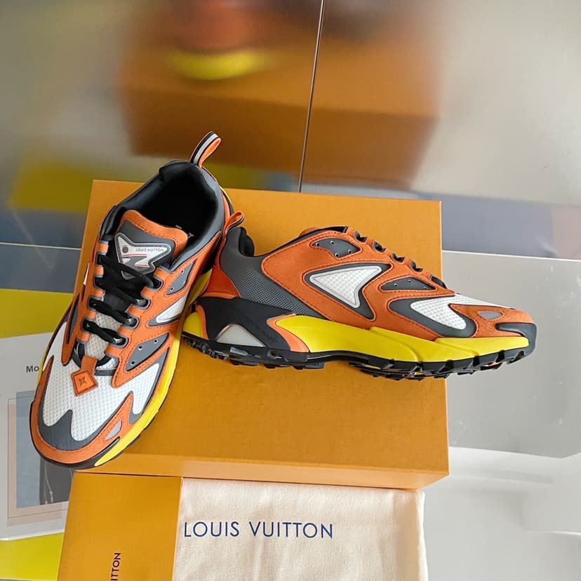 Louis Vuitton Men's LV Runner Tatic Sneaker Orange For Men LV