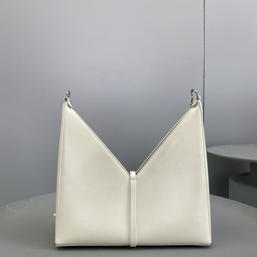 Givenchy Small Cut Out Bag Ivory For Women, Women's Handbags, Shoulder Bags 10.6in/27cm GVC?