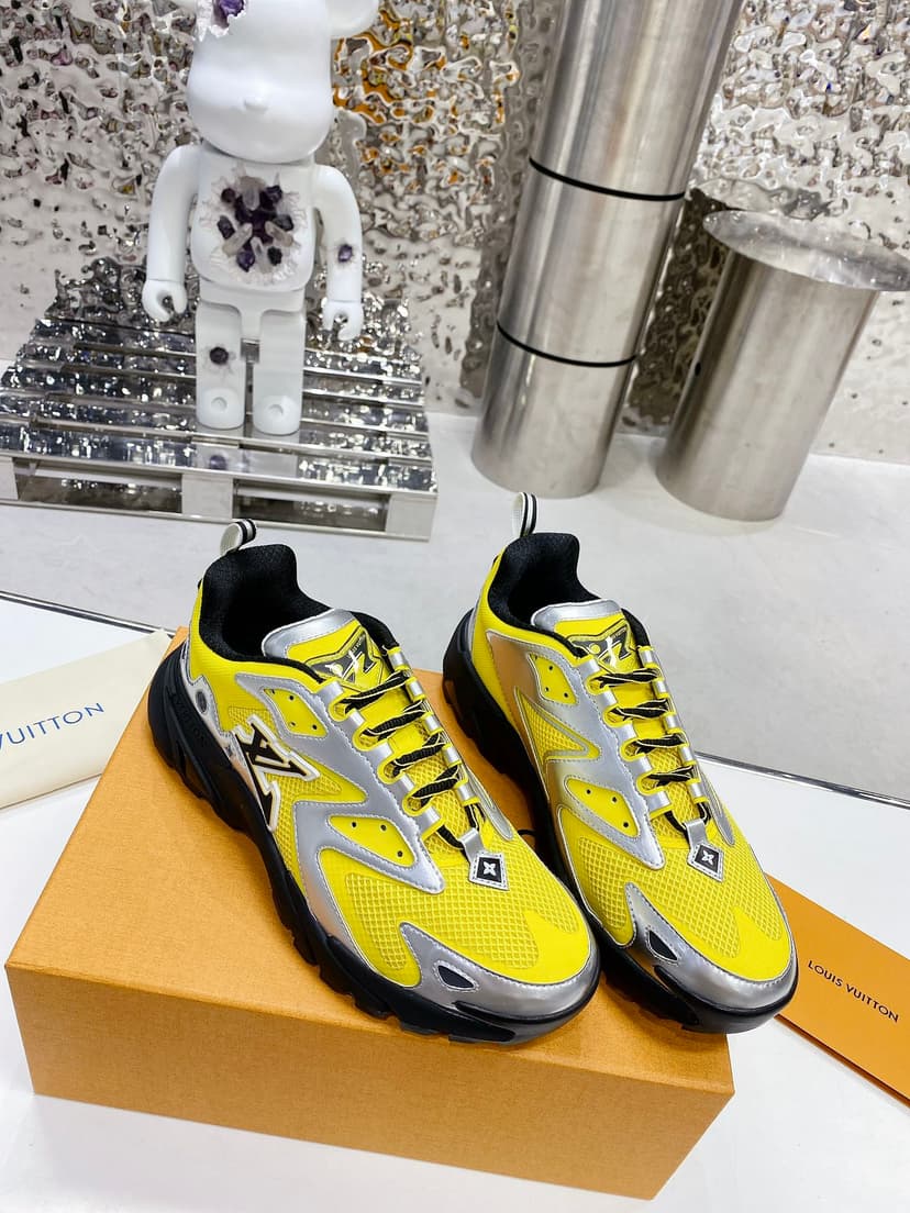 Louis Vuitton Men's LV Runner Tatic Sneaker Yellow For Men LV