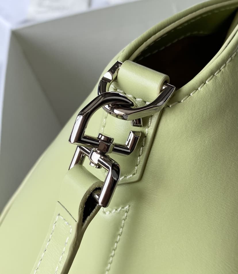 Givenchy Mini Antigona Lock Bag Khaki For Women, Women's Handbags, Shoulder Bags 8.7in/22cm GVC