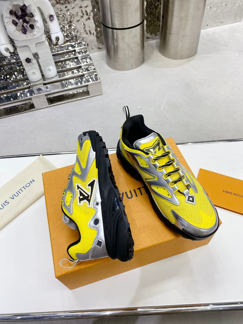 Louis Vuitton Men's LV Runner Tatic Sneaker Yellow For Men LV