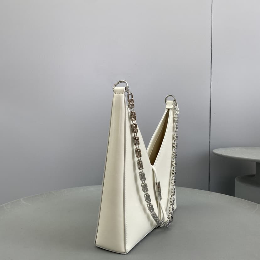 Givenchy Small Cut Out Bag Ivory For Women, Women's Handbags, Shoulder Bags 10.6in/27cm GVC?