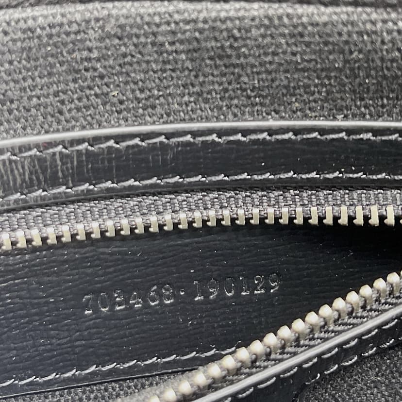 Gucci Shoulder Bag With Interlocking G Black GG Supreme Canvas For Women? 9.6in/24.5cm GG 703468 92THF 1000