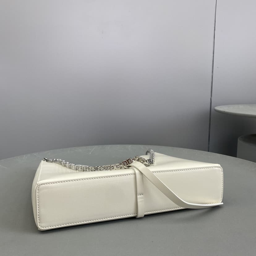 Givenchy Small Cut Out Bag Ivory For Women, Women's Handbags, Shoulder Bags 10.6in/27cm GVC?