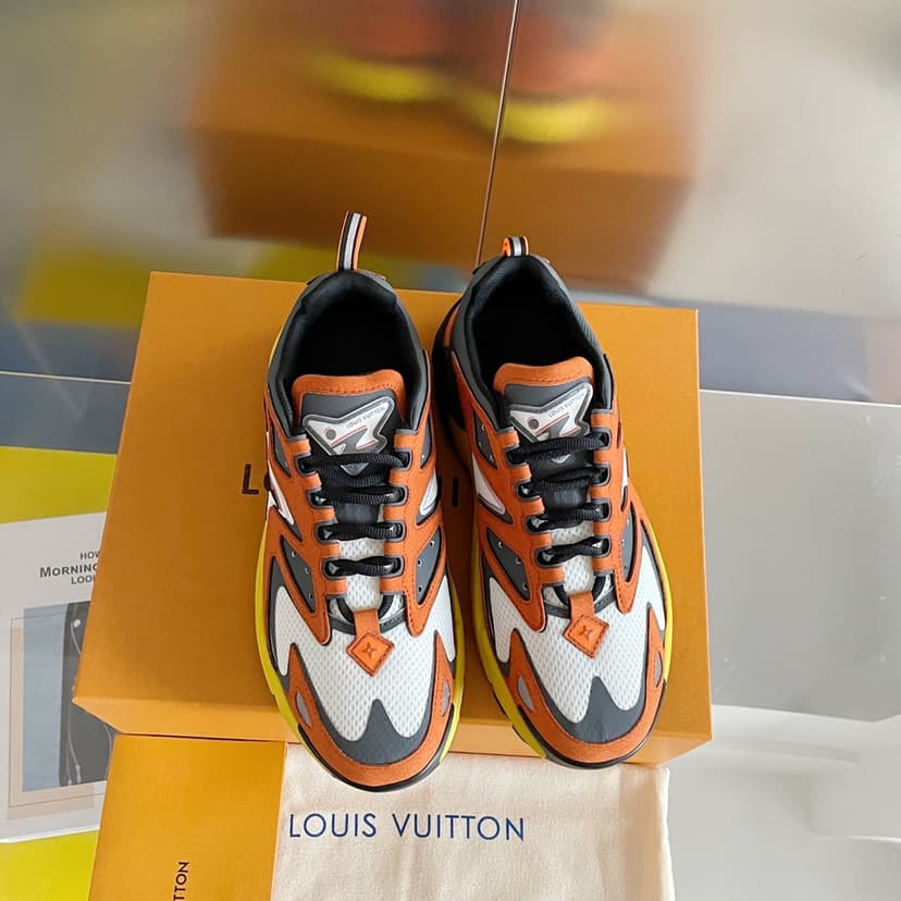 Louis Vuitton Men's LV Runner Tatic Sneaker Orange For Men LV