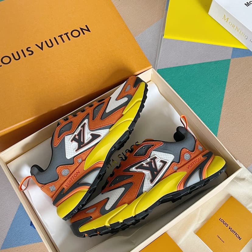 Louis Vuitton Men's LV Runner Tatic Sneaker Orange For Men LV