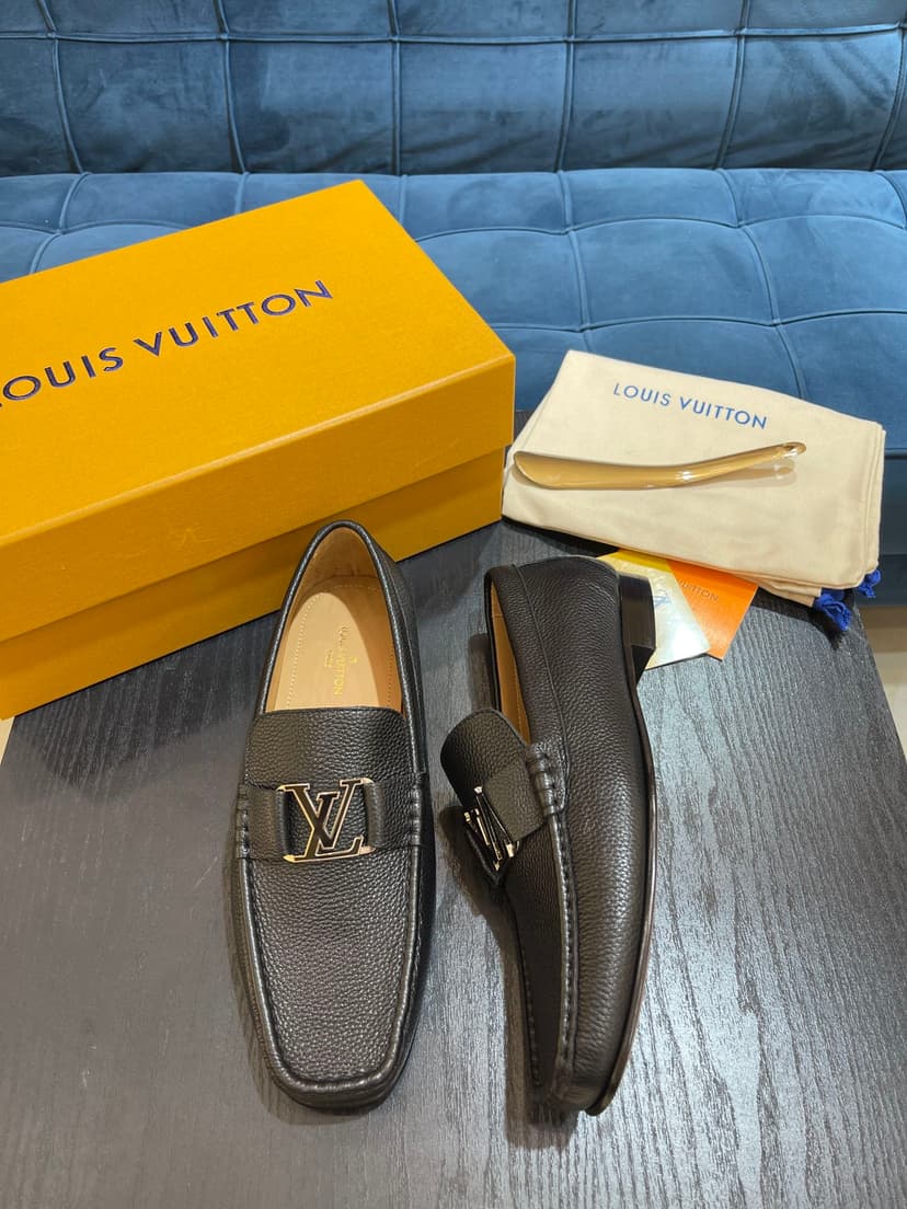 Louis Vuittion Major Loafer Black For Men LV
