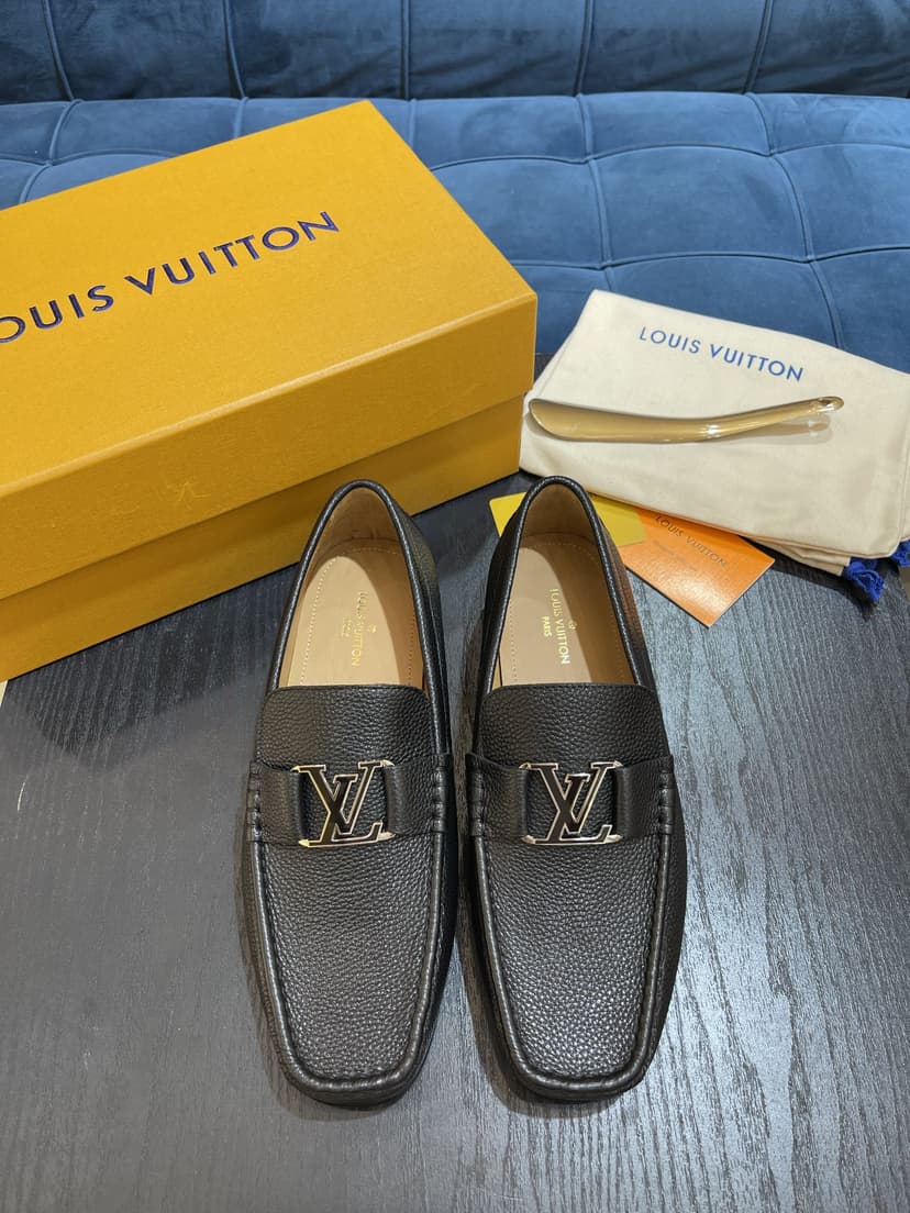 Louis Vuittion Major Loafer Black For Men LV